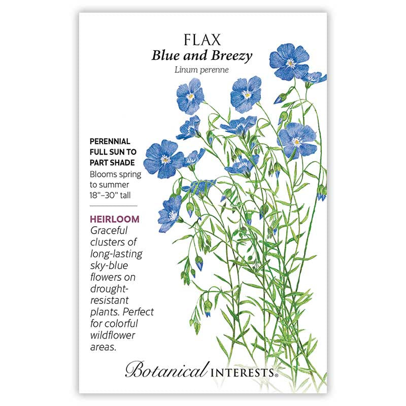 Flax Blue and Breezy