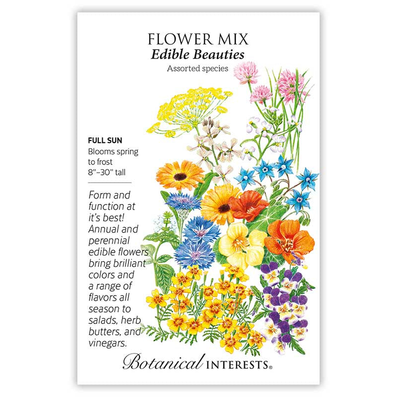 Edible Beauties Flower Mix