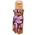 Oak Leaf Gardening Gloves - Plum