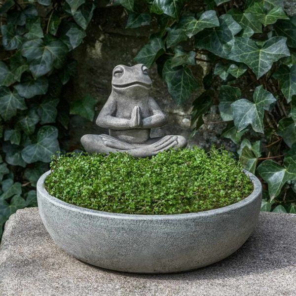 Meditation Frog Planter