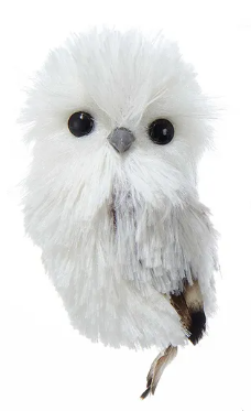 Hanging Silver Owl