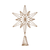 Metal and Mica Star Tree Topper