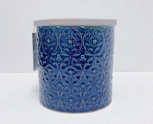 Dark Blue Glazed Porto Pot
